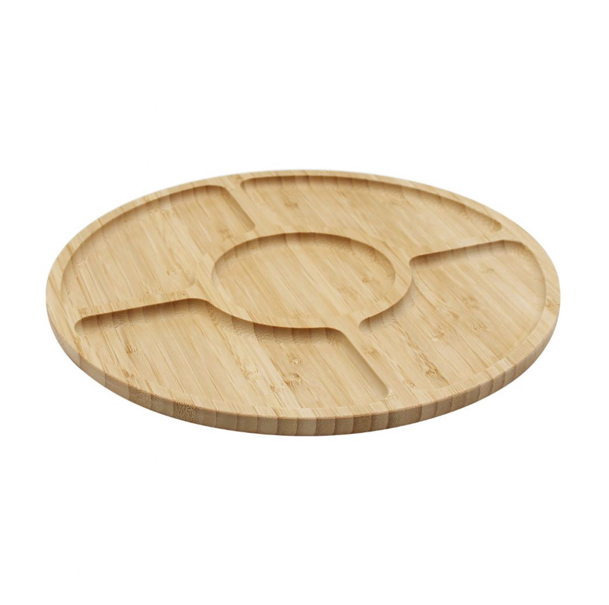 Snackbord van bamboe