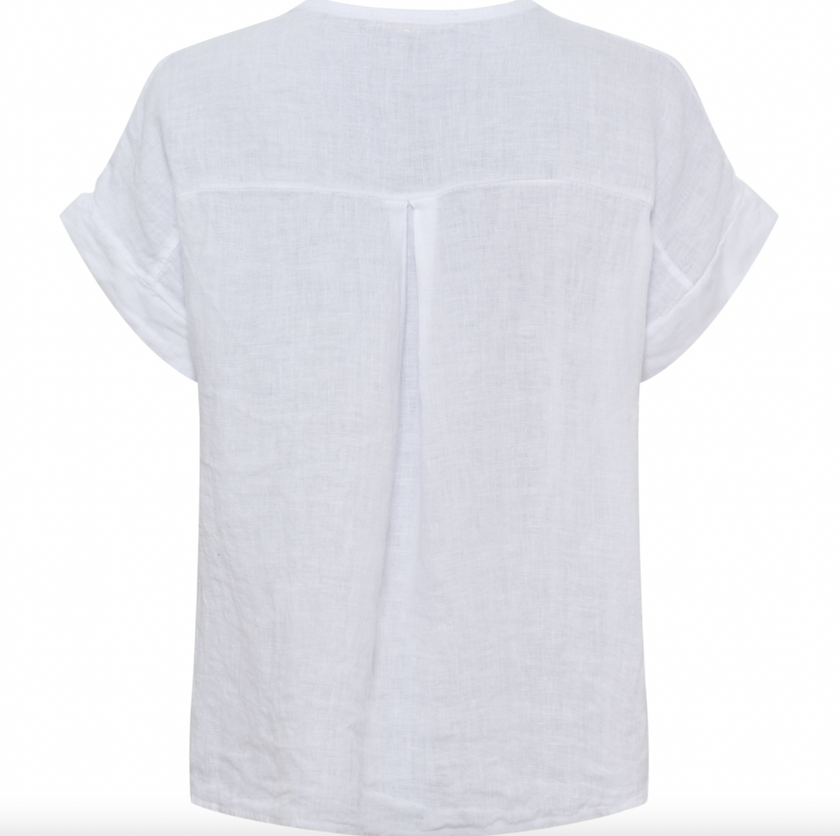 T-shirt - White linen