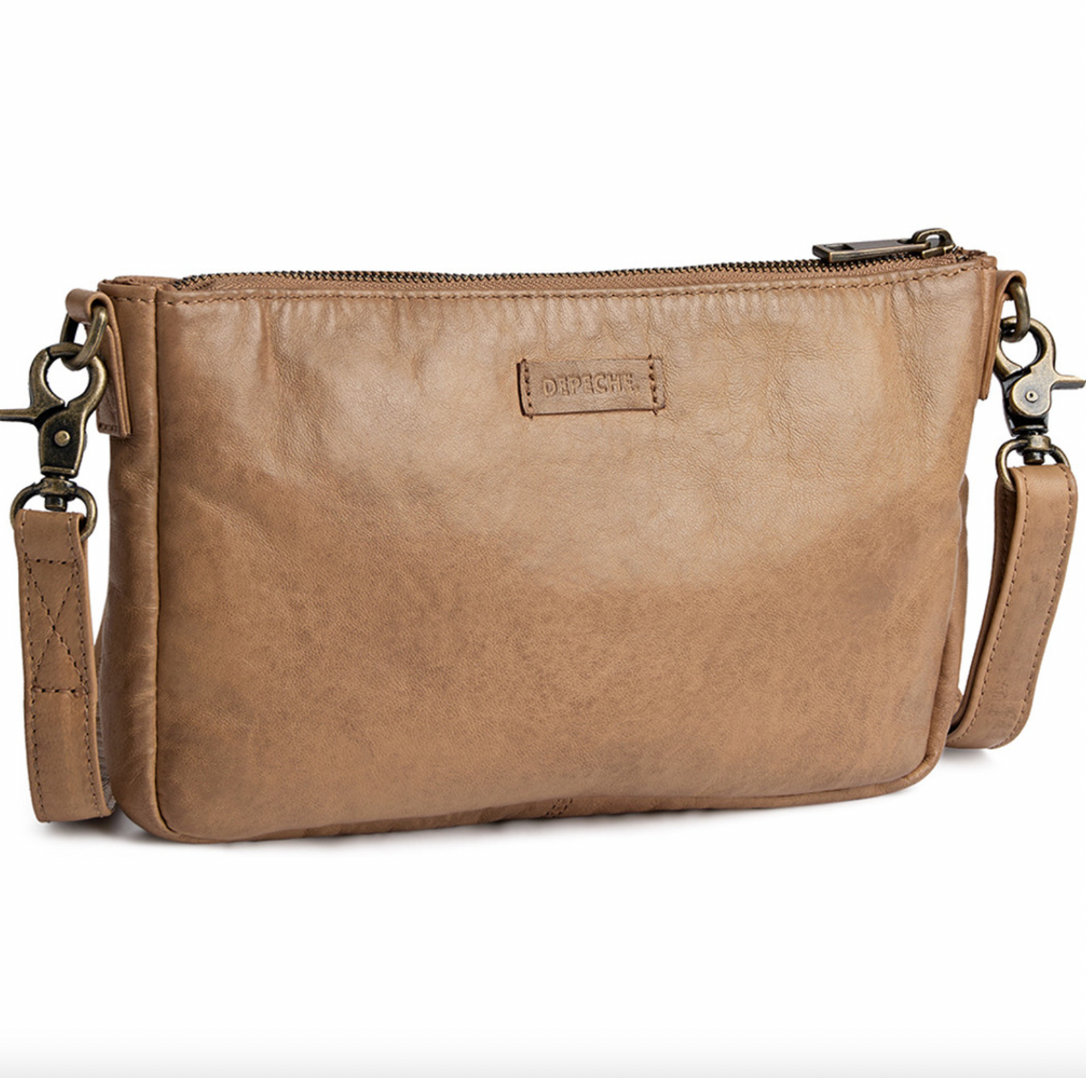 Clutch crossbodytas - Camel