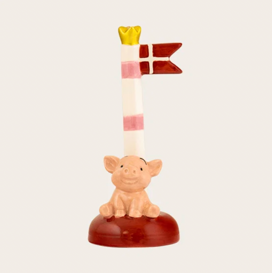 Vlag keramiek – Varken 14 cm