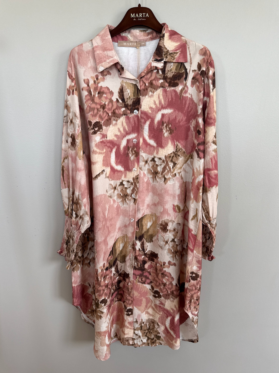 Jurk Begonia - Oudroze