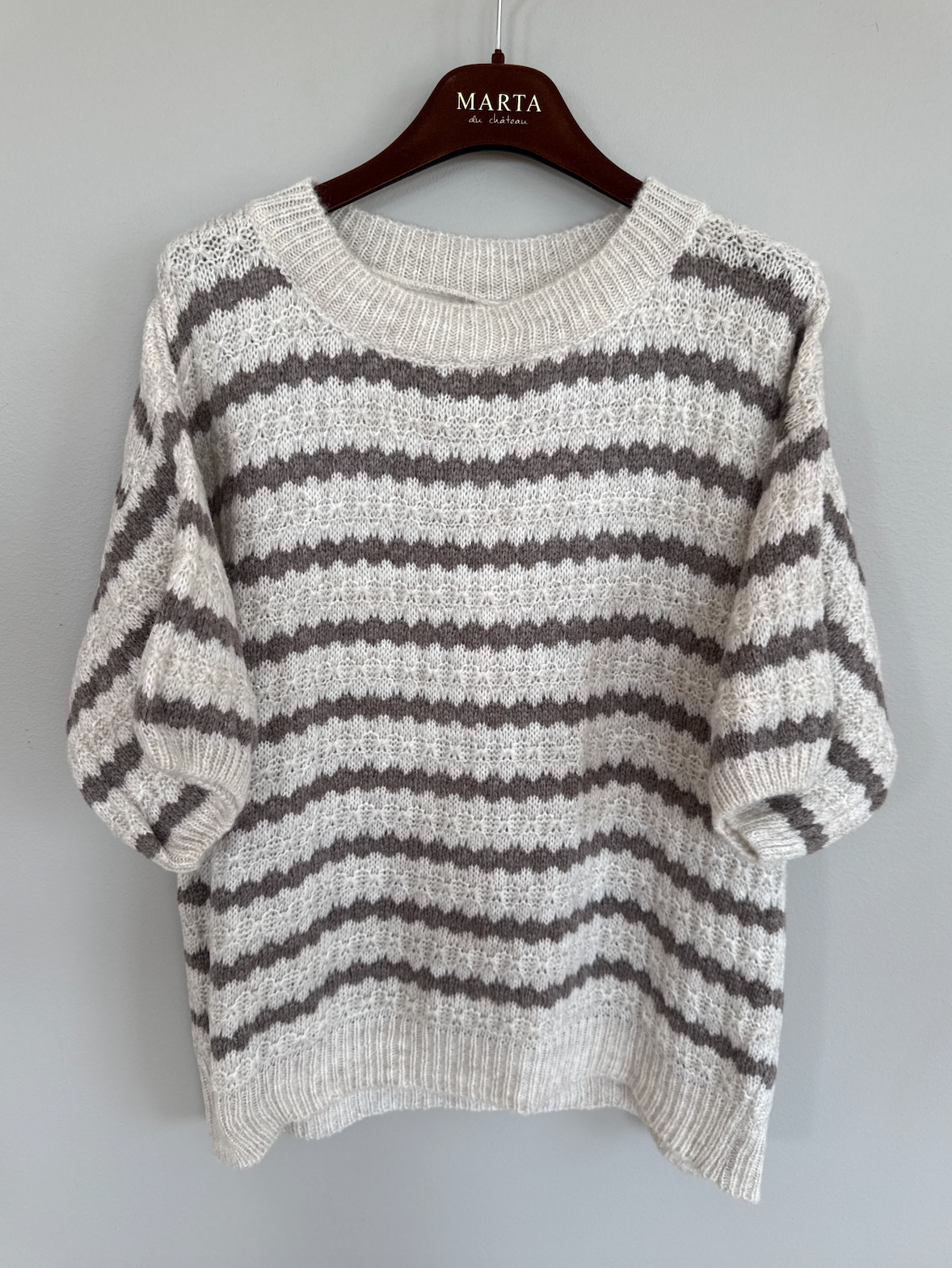 Gebreide Nayeli - Beige