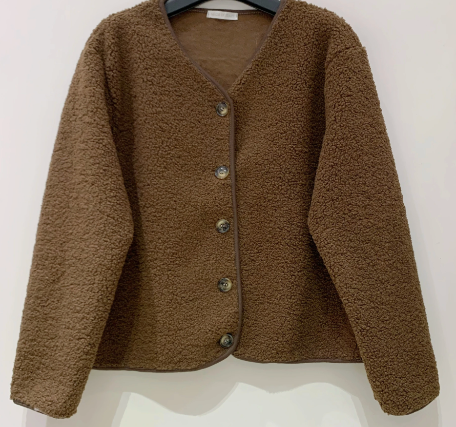 Jas Fleece brown