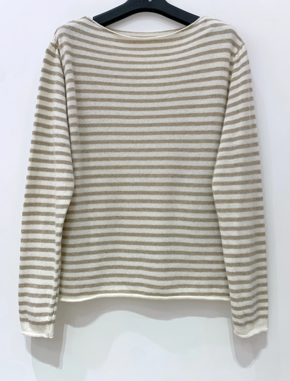 Blouse Cashmere mix - Beige