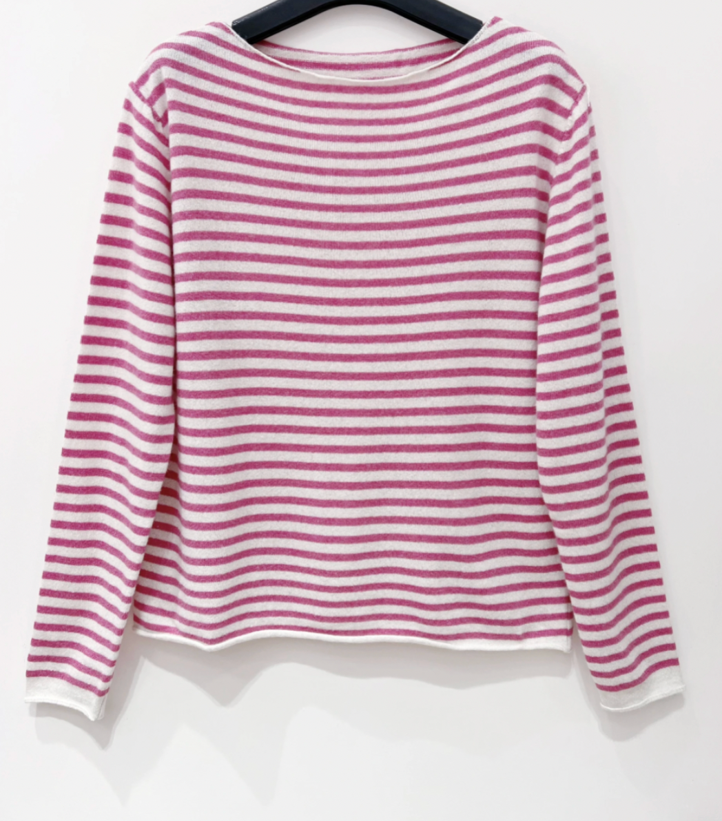 Blouse Cashmere mix - Rose