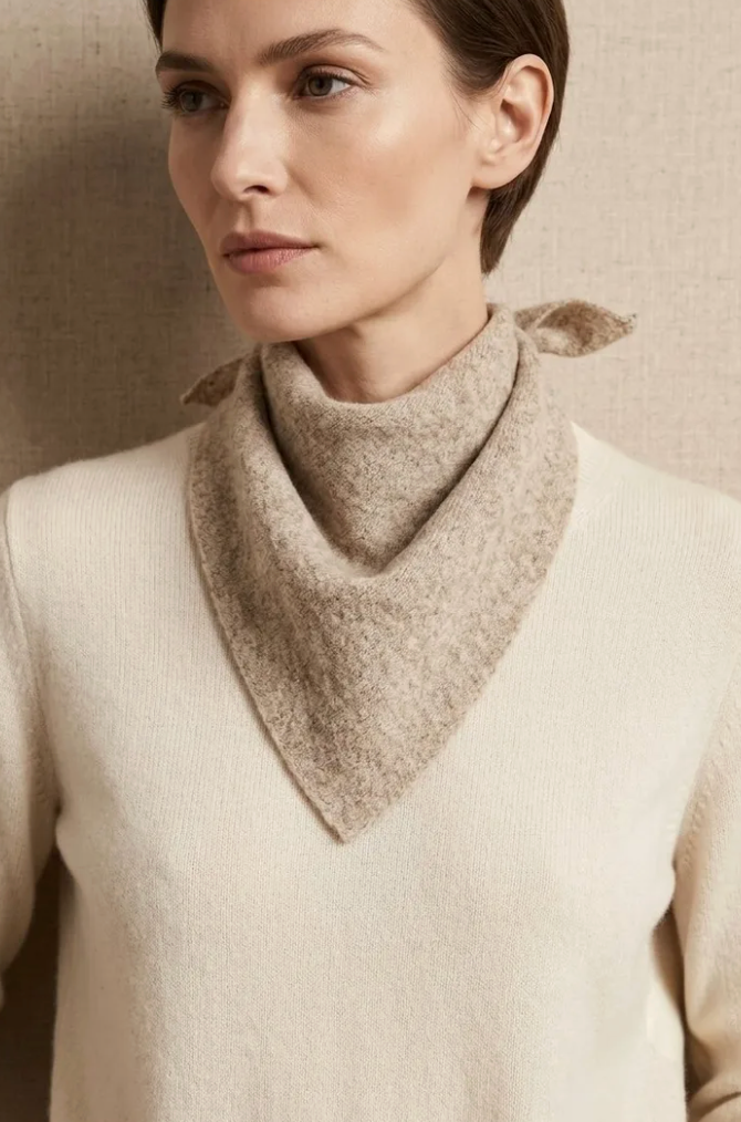 Sjaal Taupe
