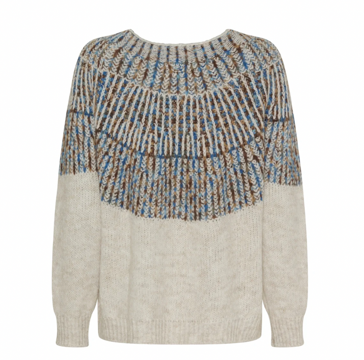 Gebreide Lilia blue