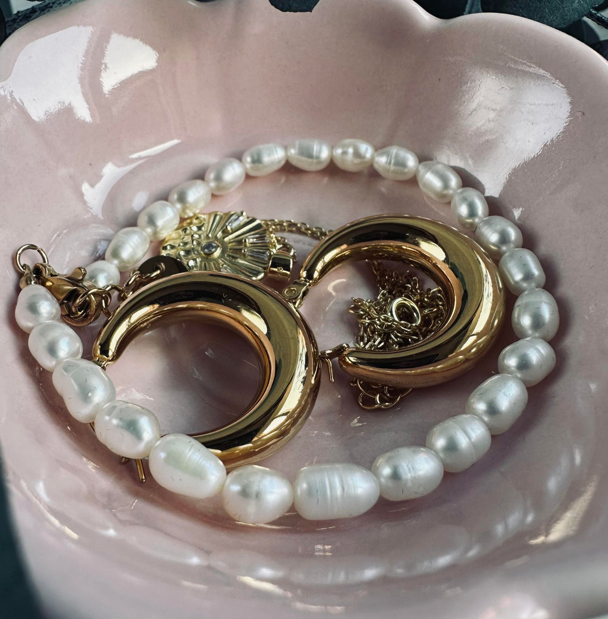 Armband Beate verguld - Waterbestendig