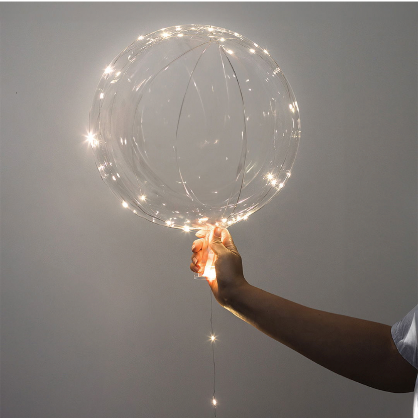 LED Ballonnen - 10-pack (warm wit licht)
