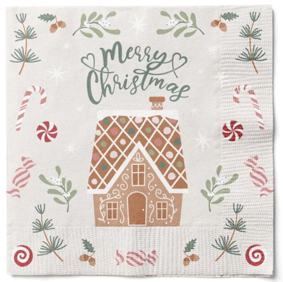 Servetten 20 stuks – Gingerbread