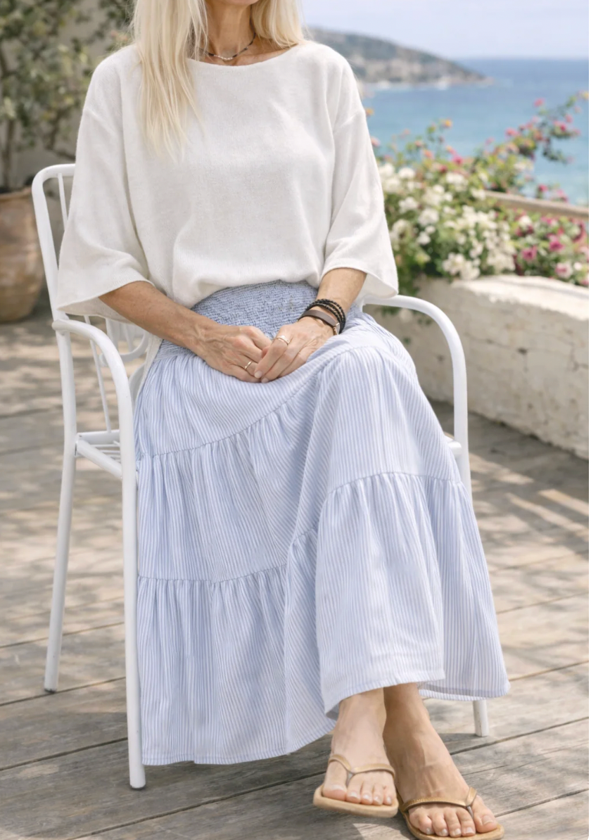 Blouse Sia white – Oversize