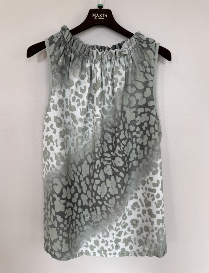 Blouse top Lucina - Leo militay