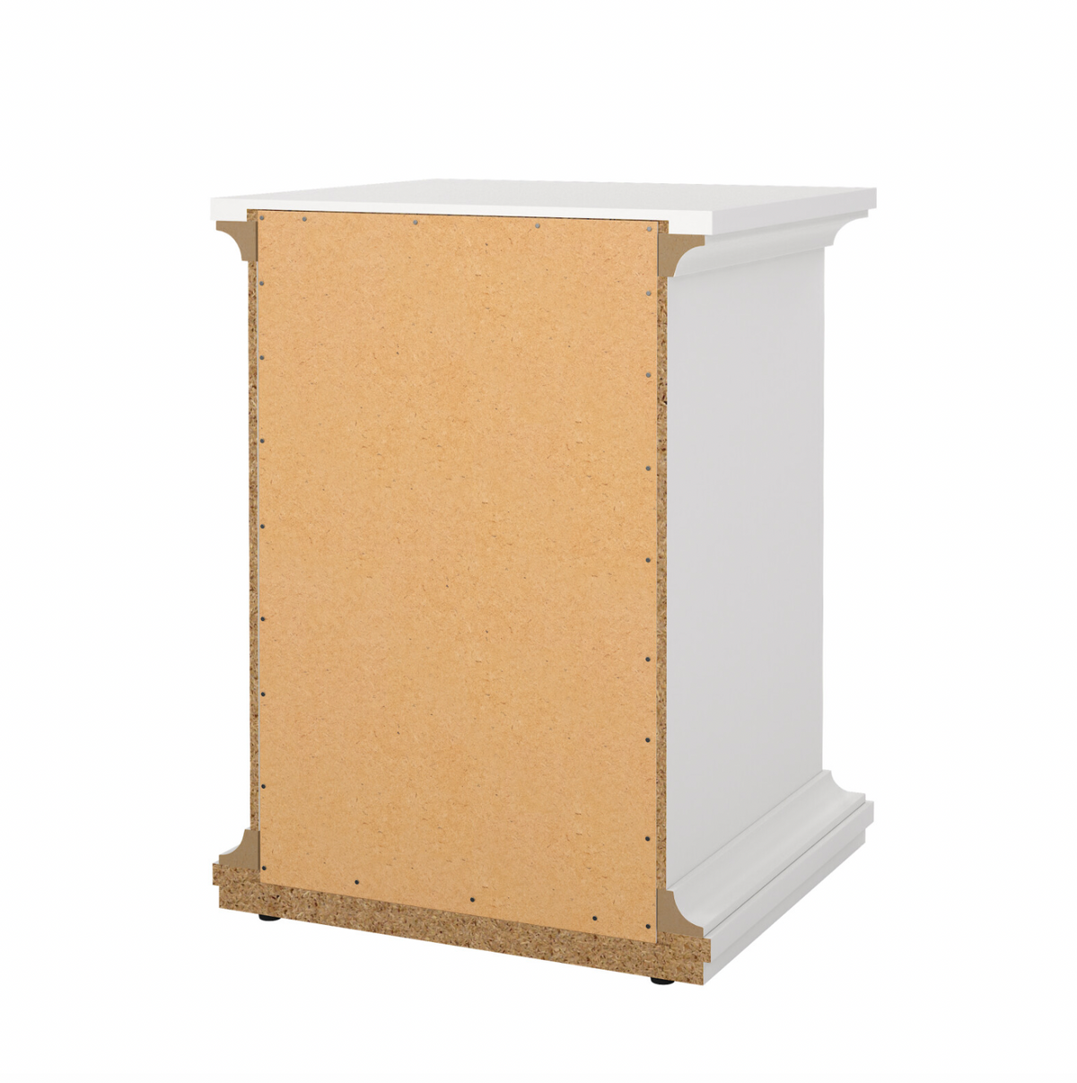 Nachttafel Paris White – 2 lades