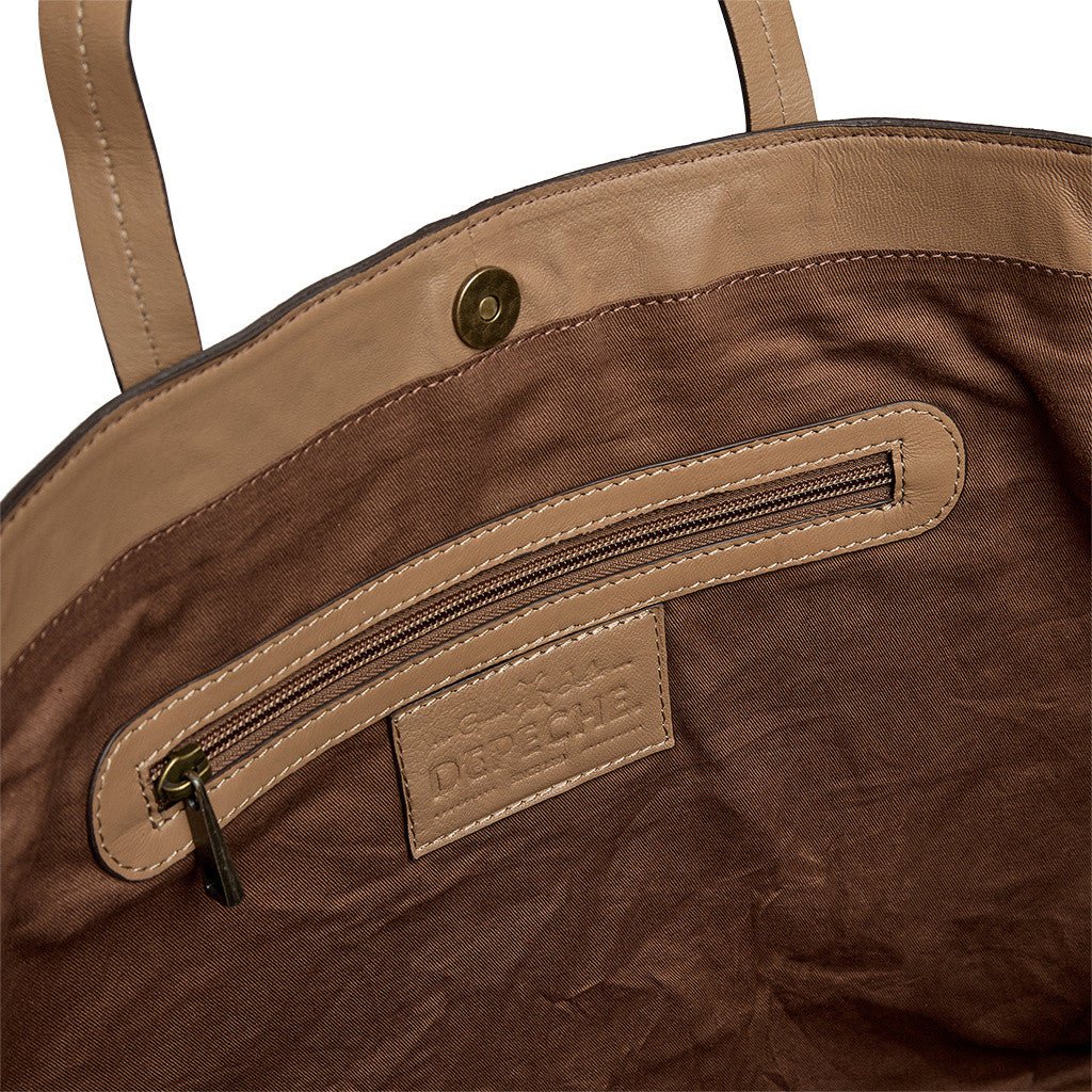 Shopper Bilbao suède - Dark Mud