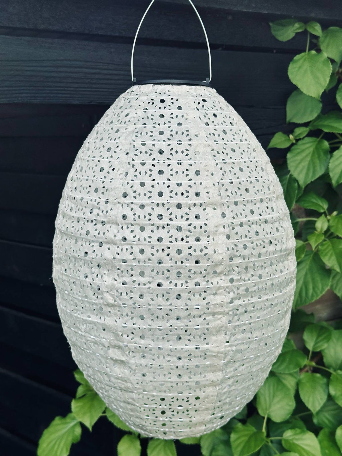 Lamp met zonnecellen - Dusty green