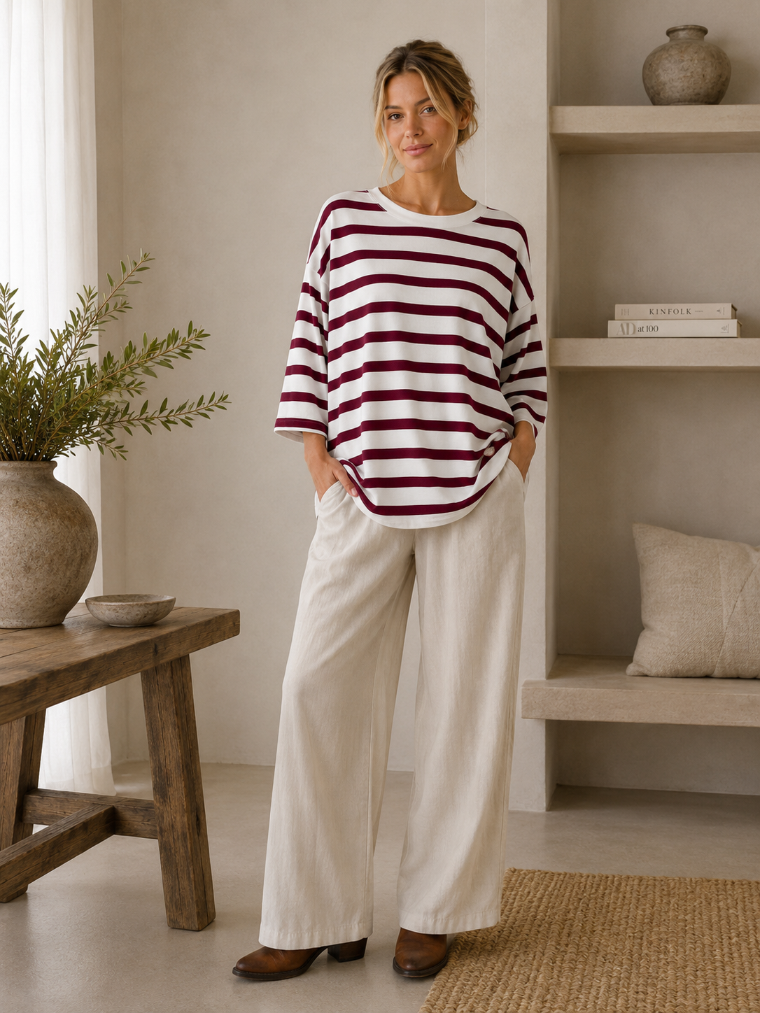Blouse Sage vino