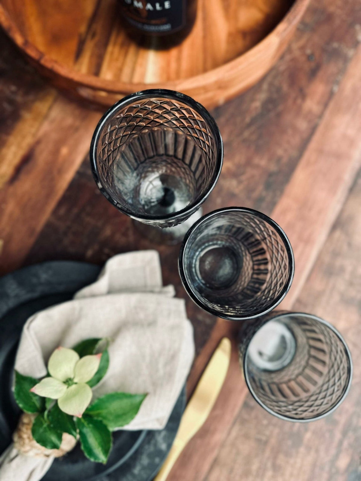 Drikkeglas French grey - VIAMAJA.DK