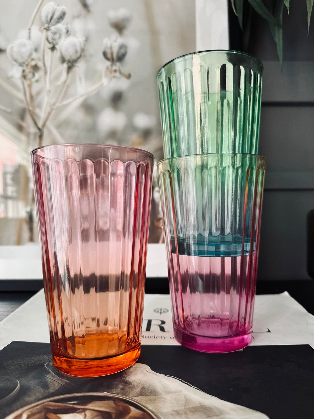 Drikkeglas RAINBOW MIX 470ml - VIAMAJA.DK