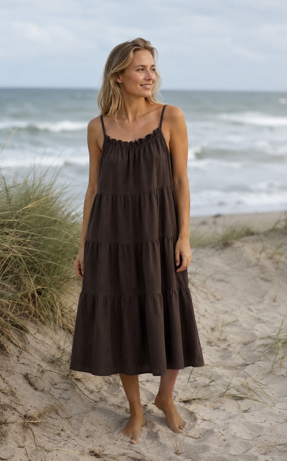 Zomerjurk Velina moro brown