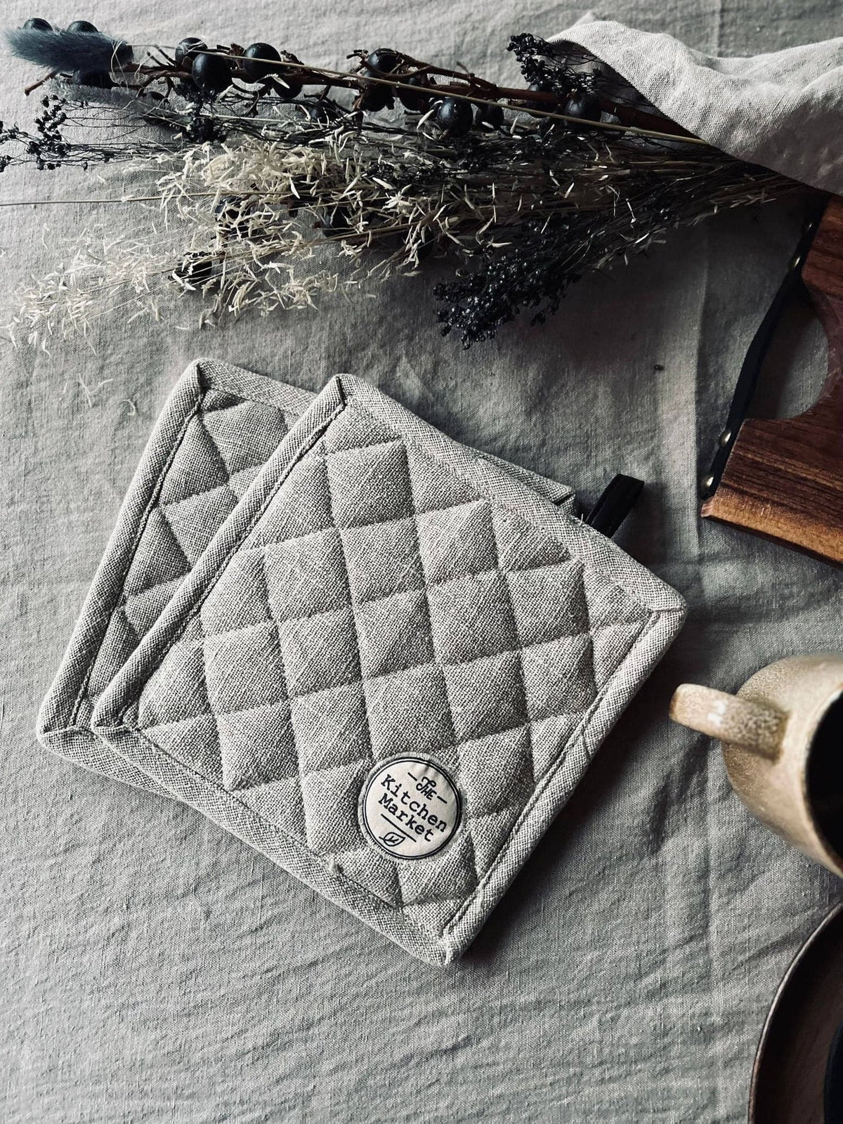 Grydelap - Stone washed - VIAMAJA.DK