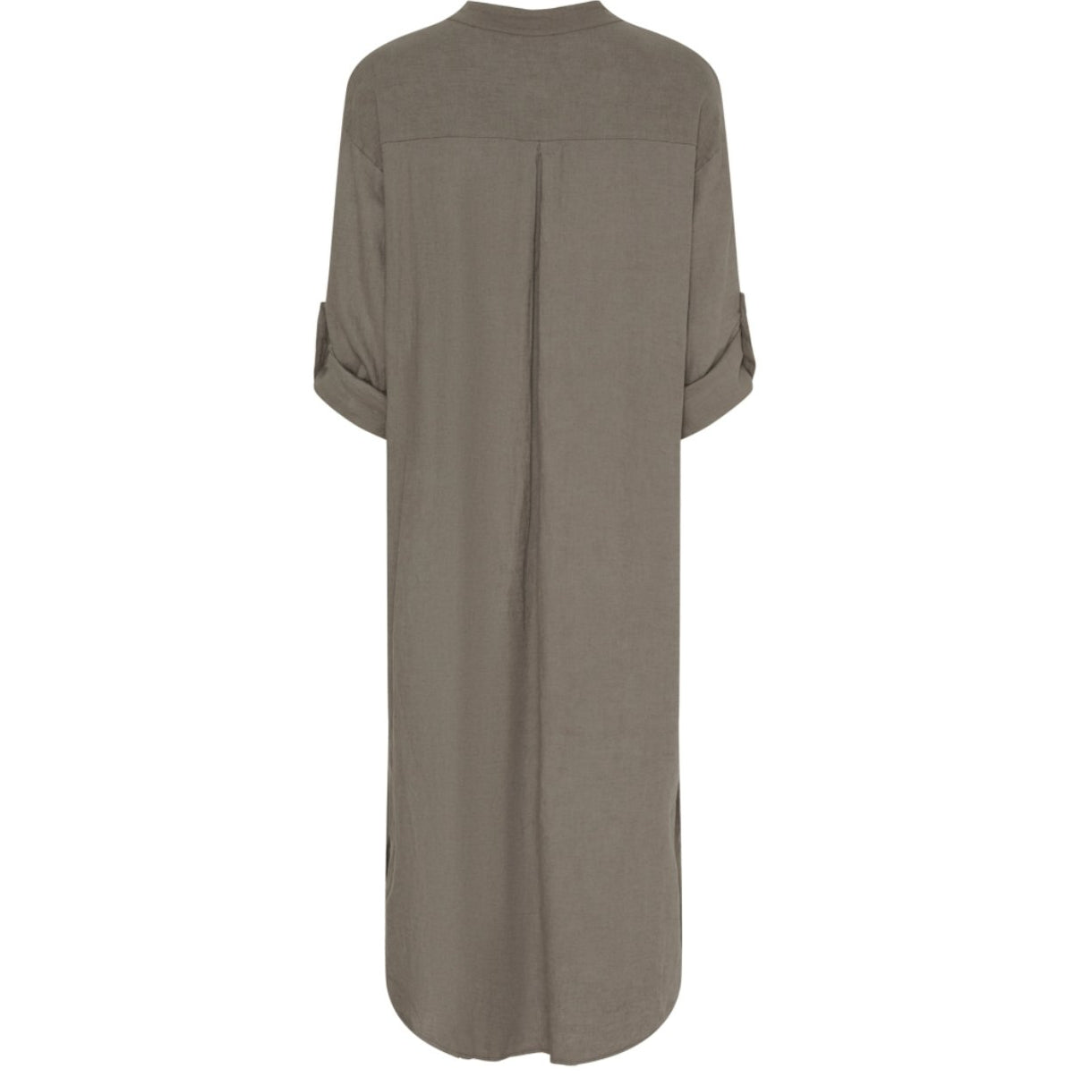 Kjole Hør – Fango / beige - VIAMAJA.DK