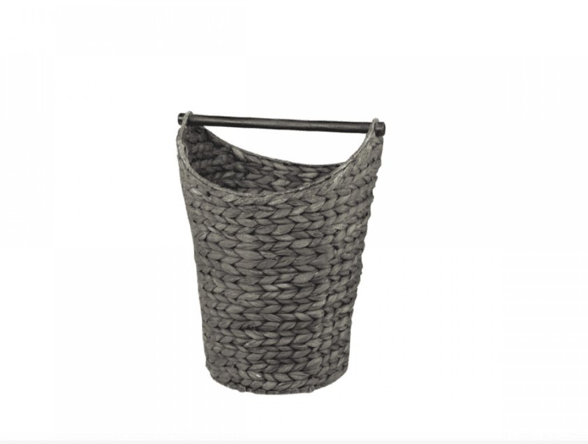 Kurv m. toiletpapirholder - Mørk - VIAMAJA.DK
