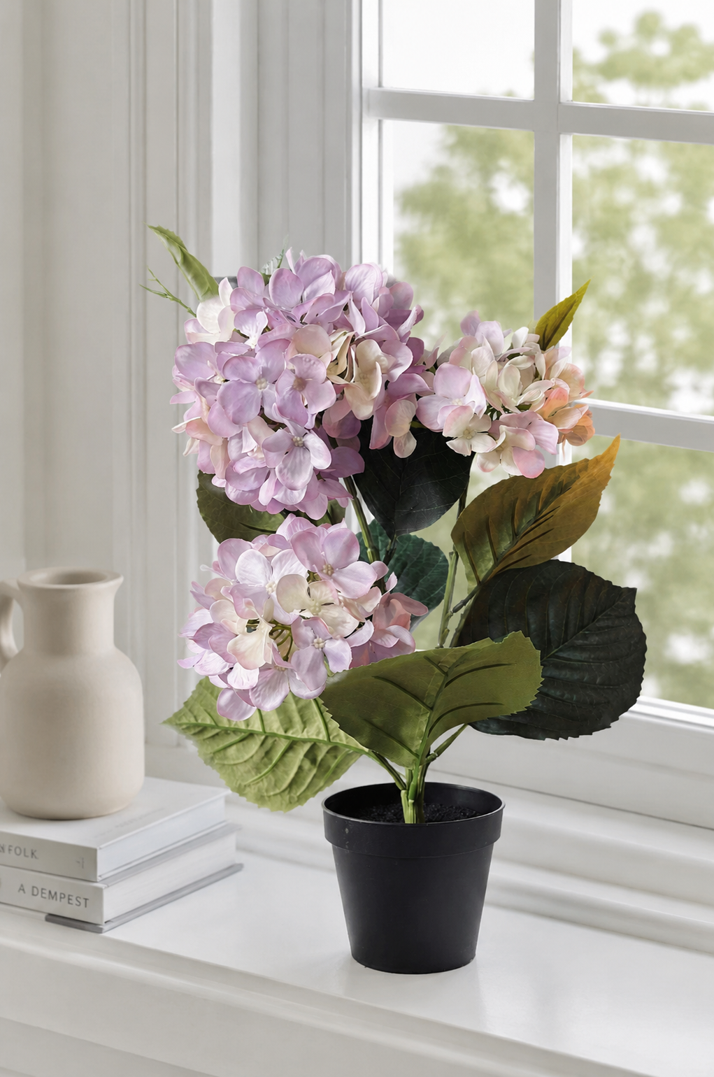 Hortensia in pot - Lila