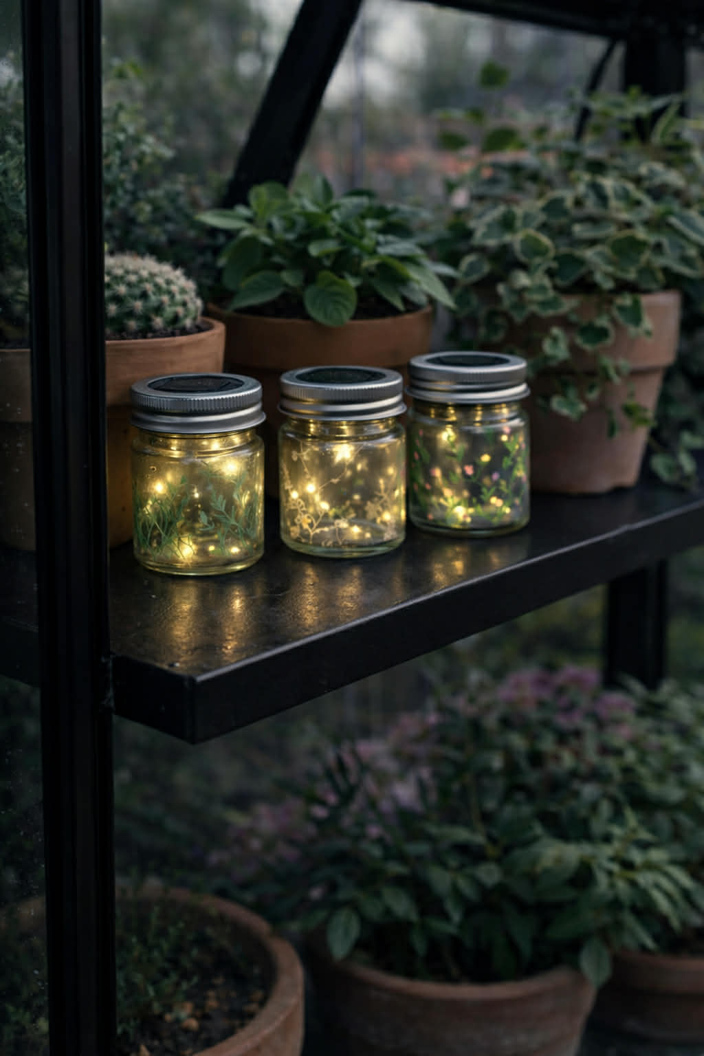 Mini lantaarn met solar - MIX