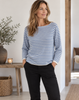 Blouse Cashmere mix - Blue