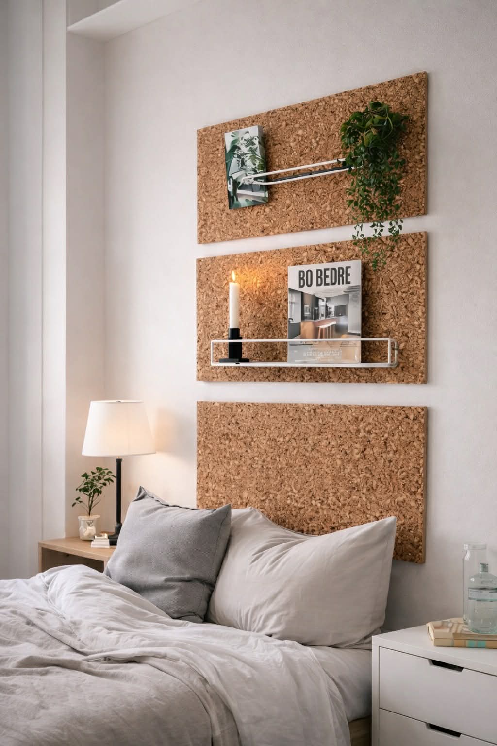 Kurkplaat 3 cm voor prikbord