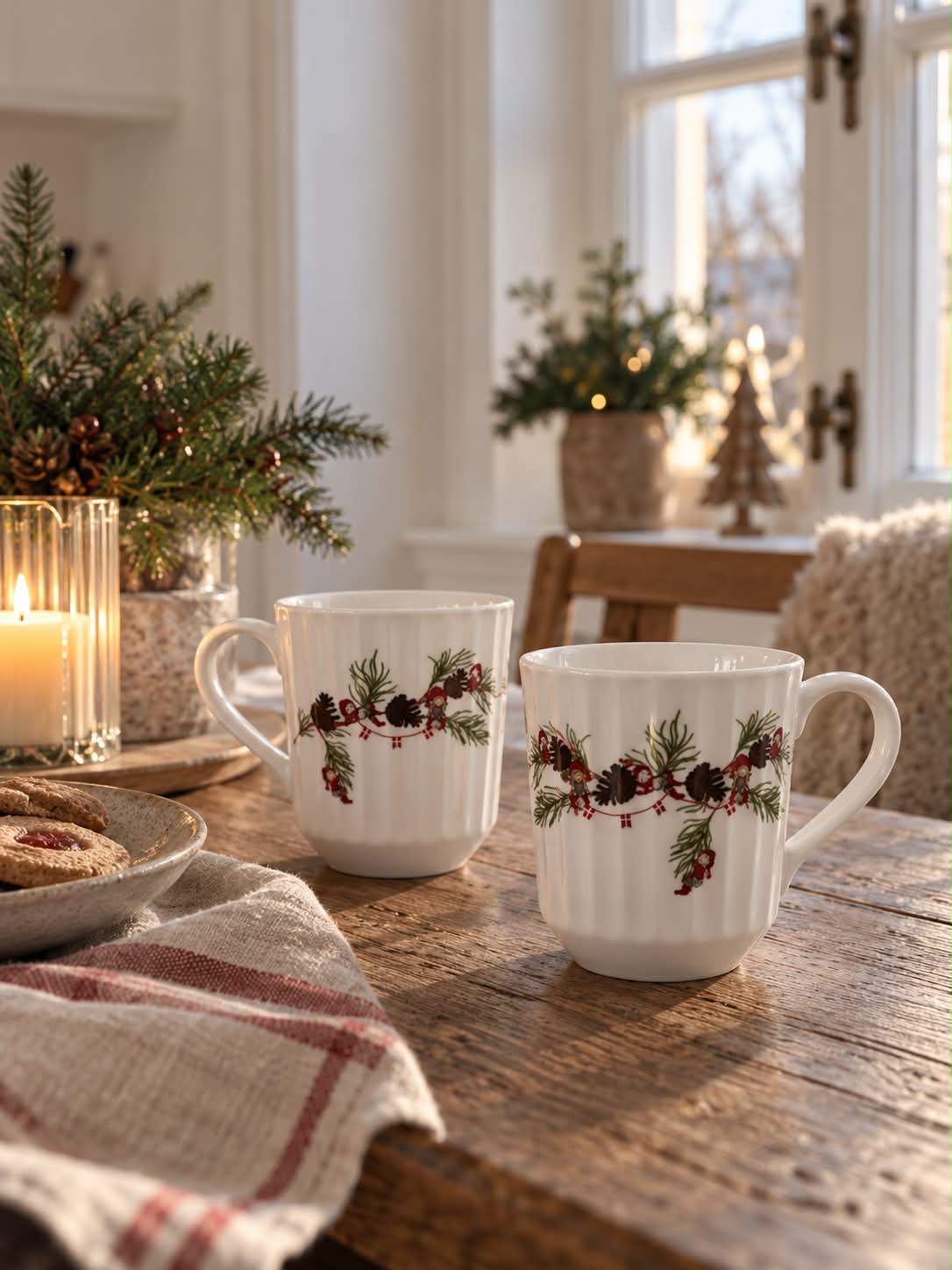 Beker JUL - Set van 2 stuks
