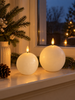 Bolkaarsen 2 stuks met afstandsbediening - Whisper white