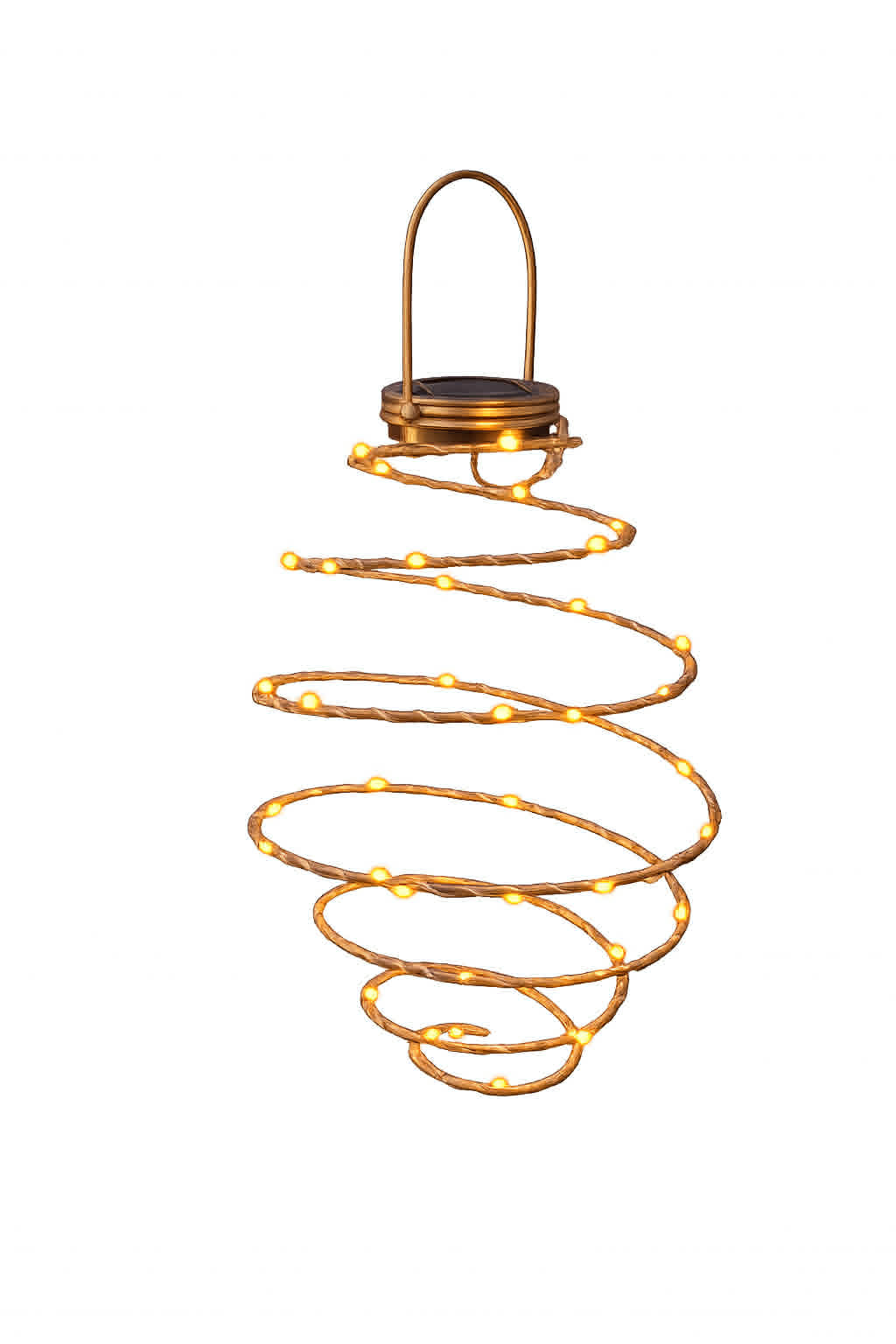 Spiraal GOLDEN BIG op zonne-energie