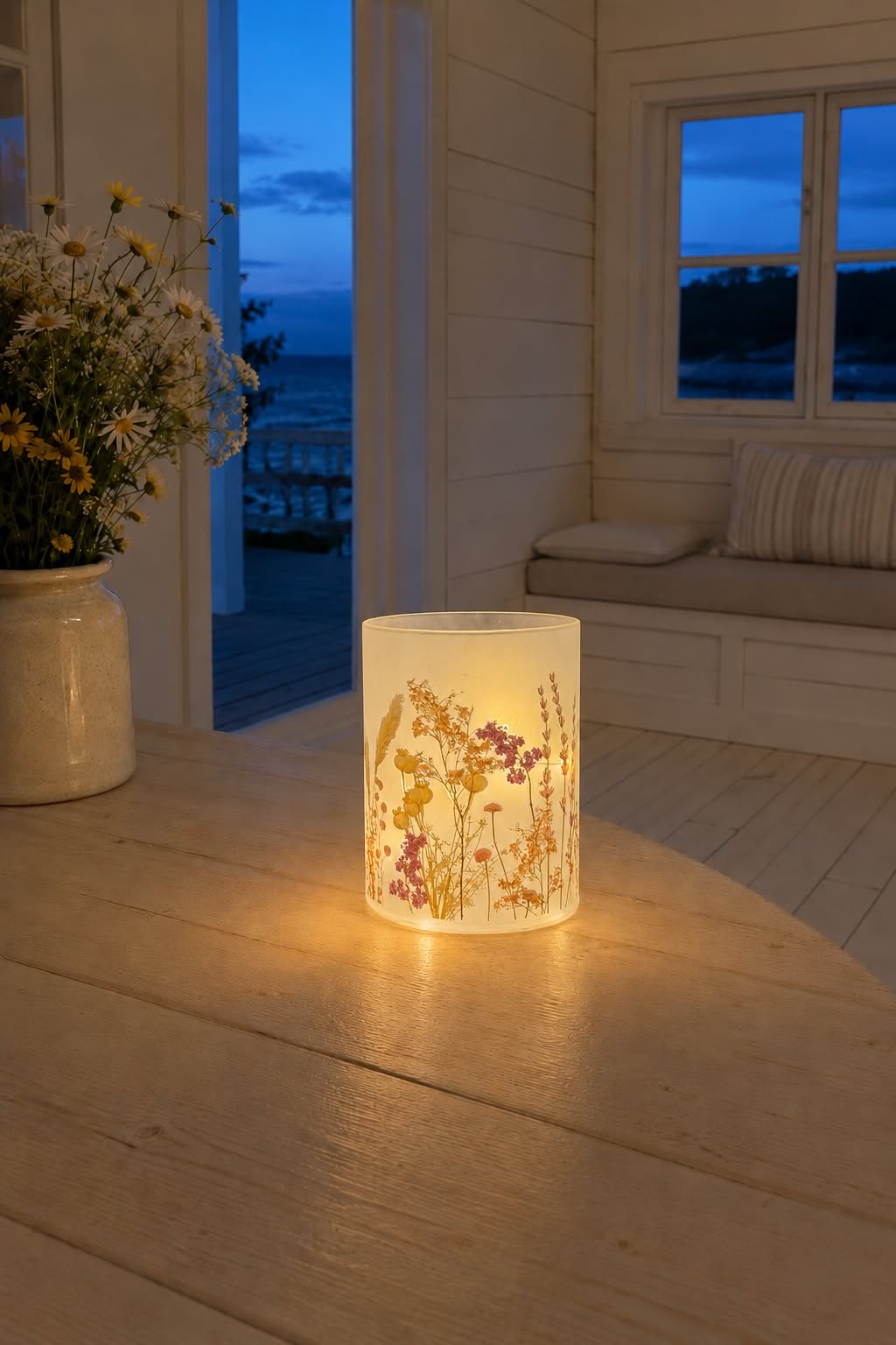 FLORA licht - Roze / Geel