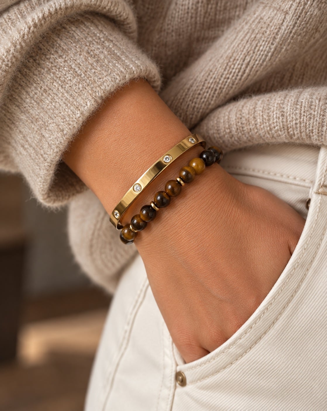Armband Mindy 18K verguld