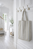 Shopper Gestreept groen