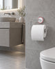 Toiletrolhouder Mafalda – Chroom en wit