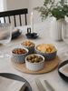Tapas plank - Rond - met 4 schaaltjes