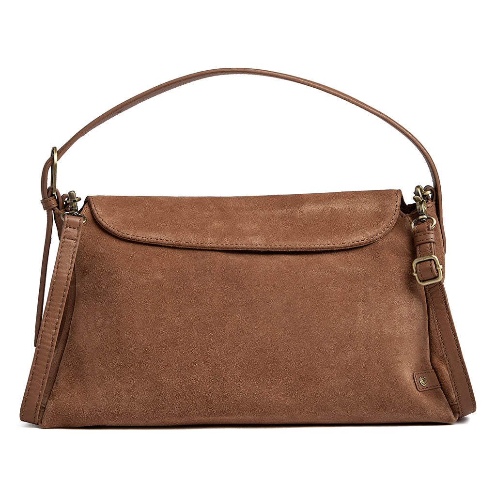 Handtas Suède cognac