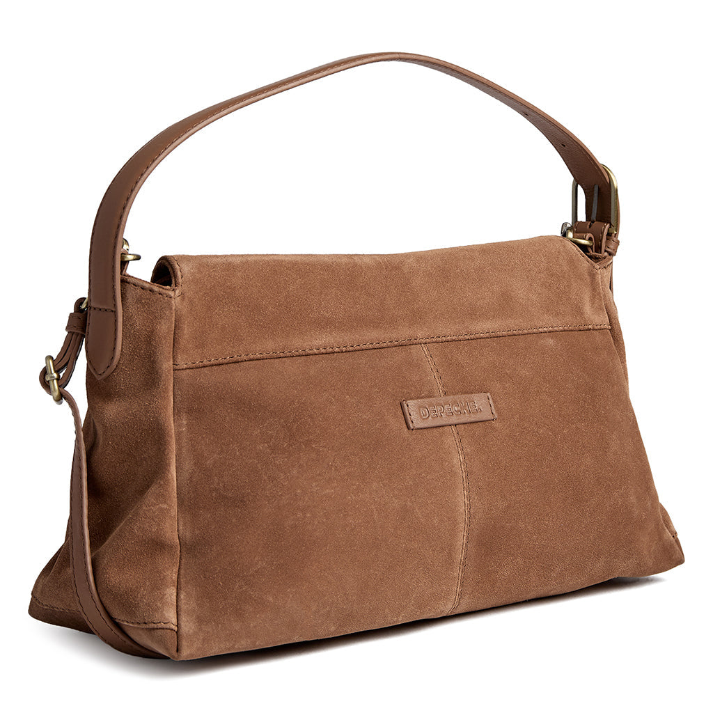 Handtas Suède cognac