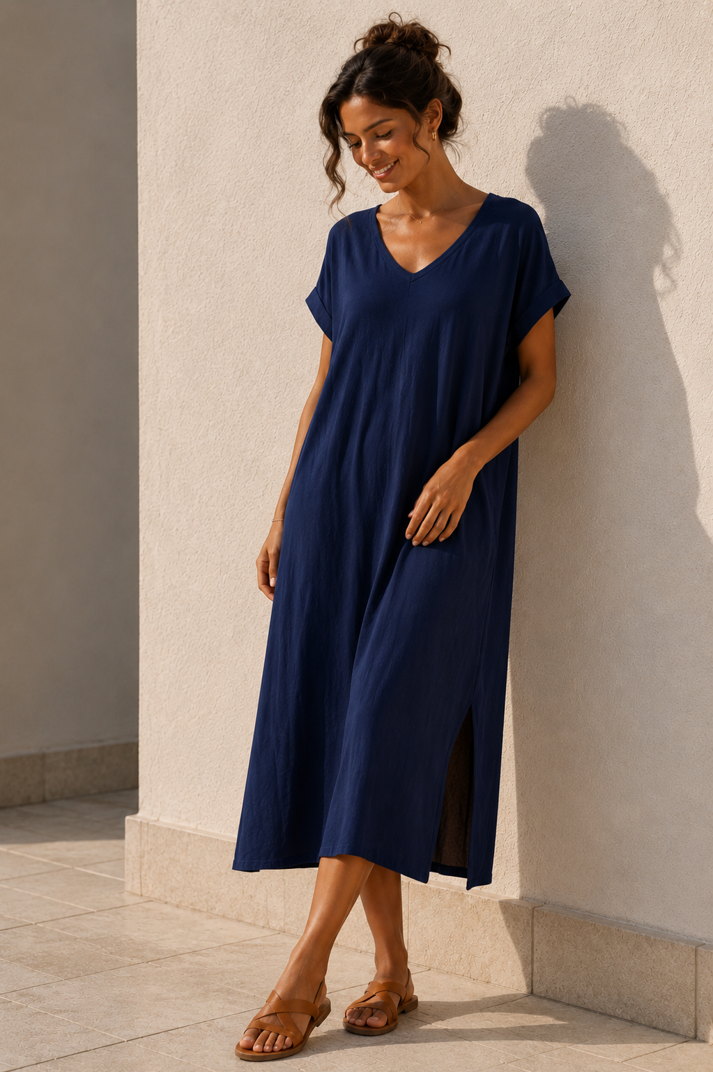 Jurk Valley - Navy