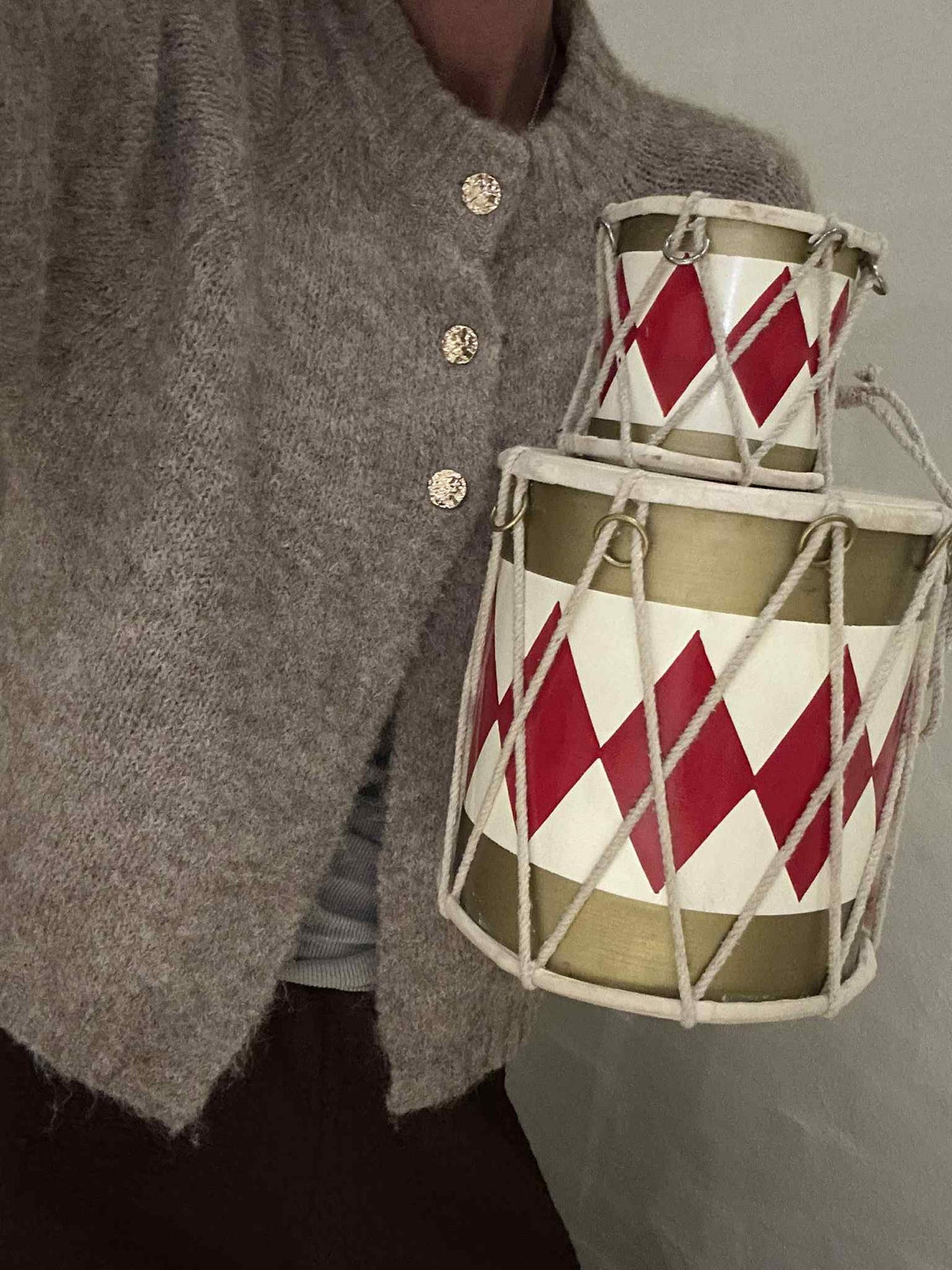 Trommel met leer – Nostalgie