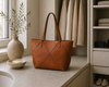 Schoudertas Olia cognac