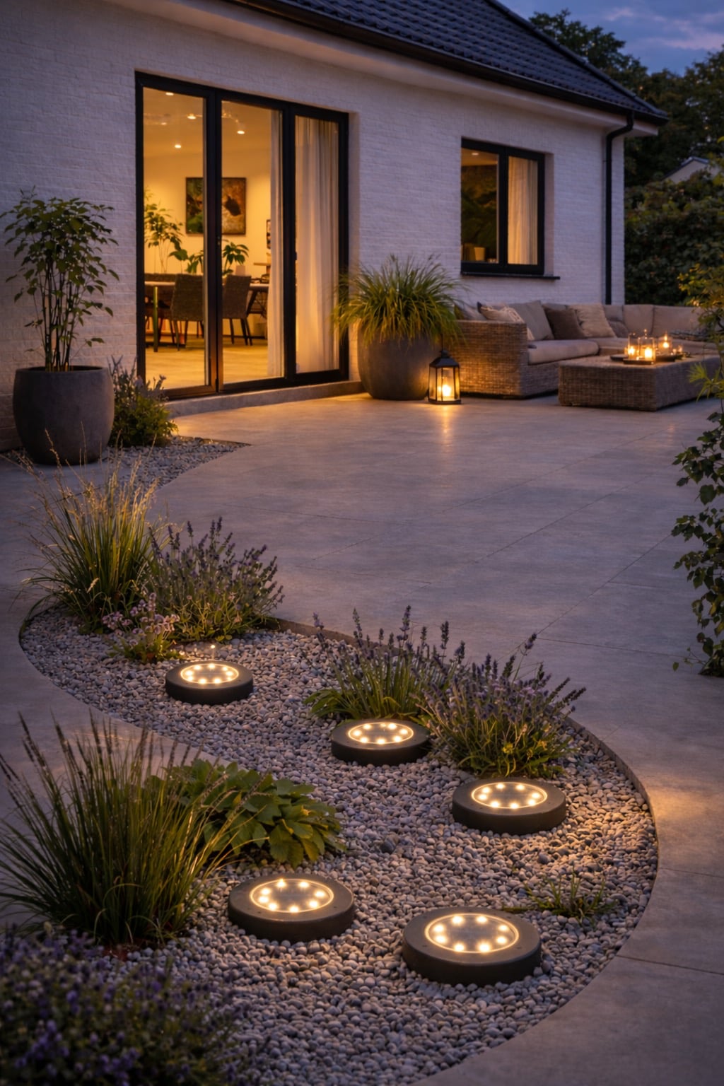 Solar spots BLACK – Set van 4 stuks
