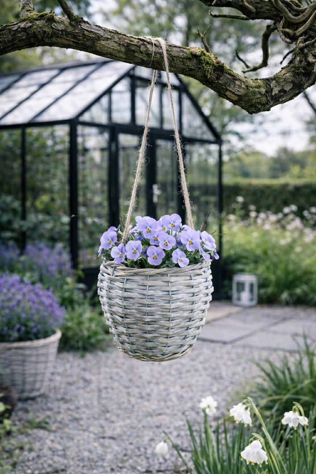 Plantenmandje met ophanging