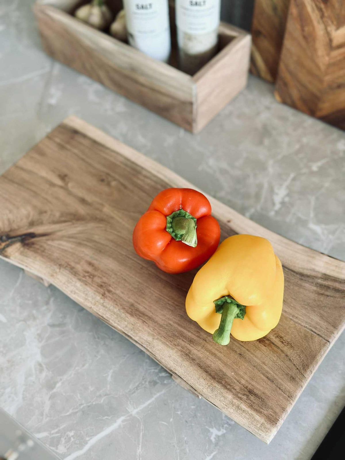 Serveerplank met poten - 40cm.