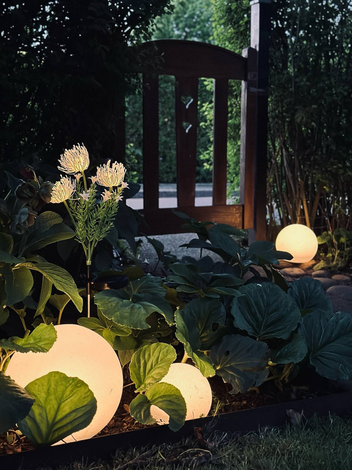 Lichtbollen met zonne-energie – Set van 3 stuks