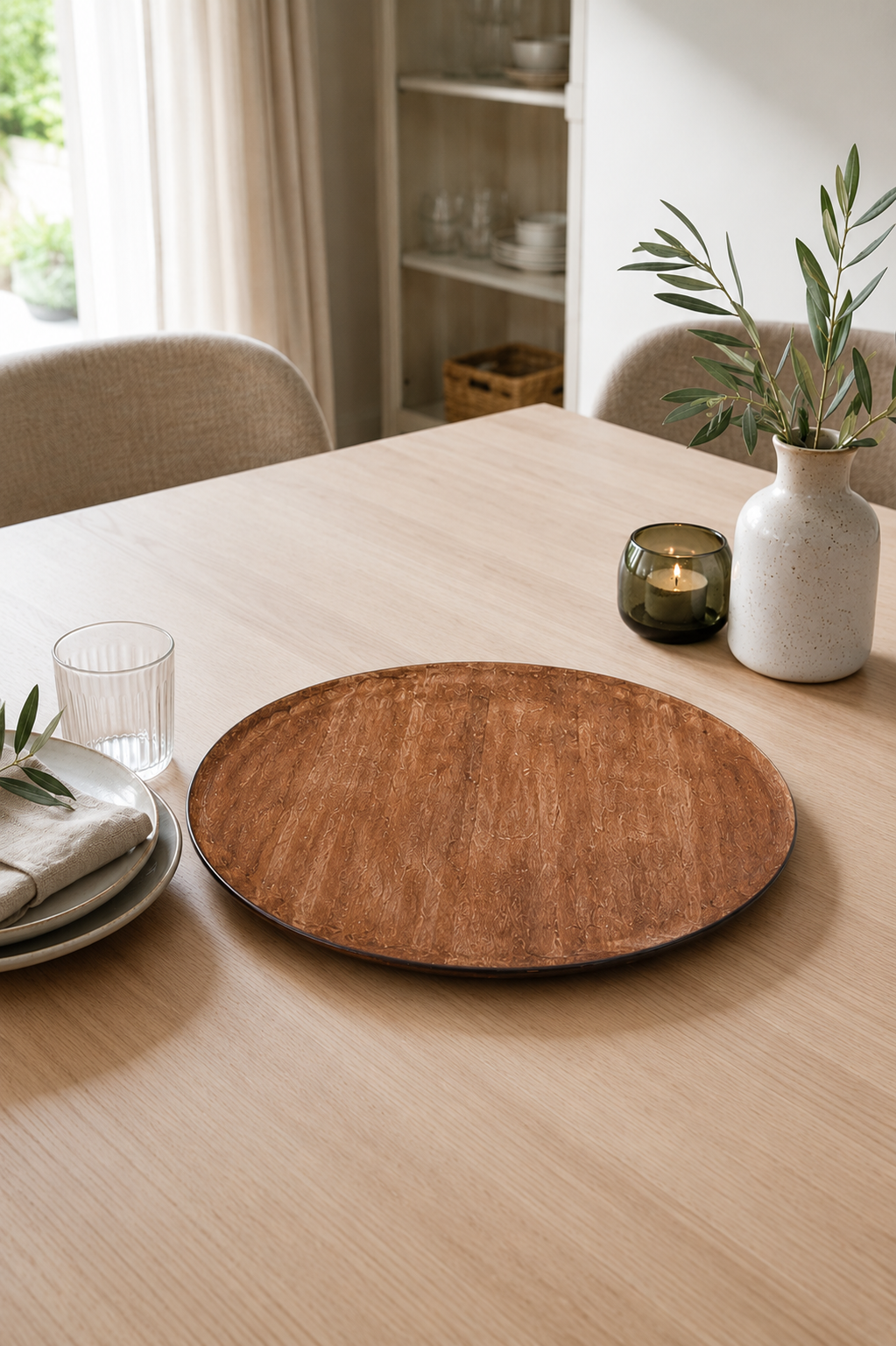 Dienblad voor decoratie - wood