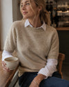 Knit met 3/4-mouwen - Fango