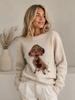 Gebreide Coraline beige